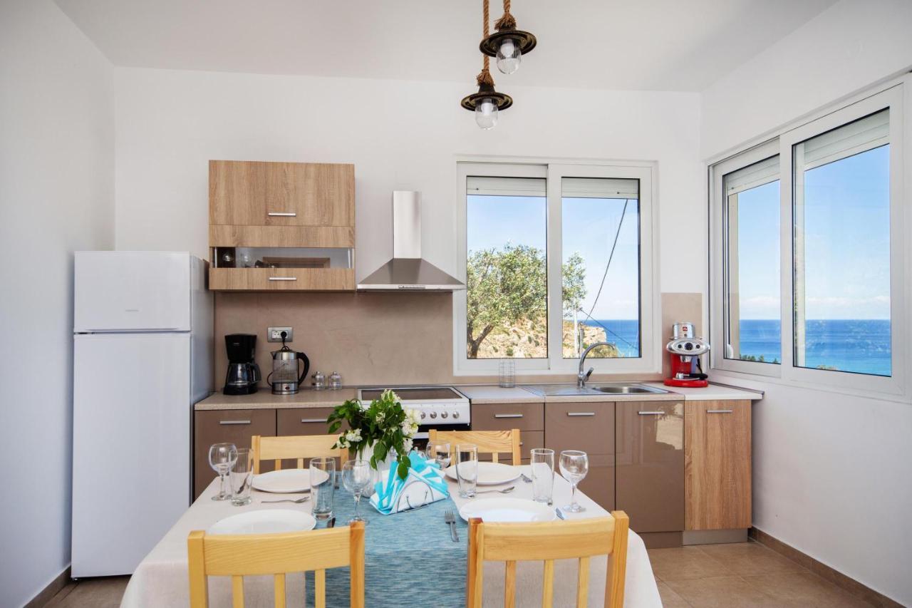 Blue View Stegna House Apartment Archangelos  Luaran gambar