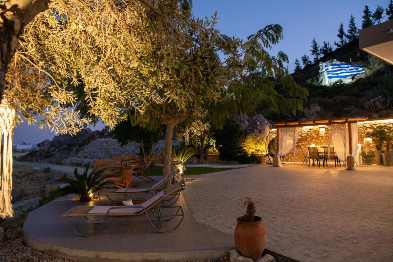 Blue View Stegna House Apartment Archangelos  Luaran gambar